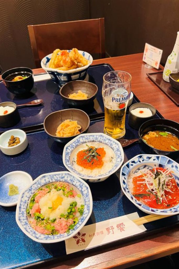 【湘南の不動産会社に勤める社員の日常】藤沢駅で海鮮を楽しむ＠和食御膳野饗